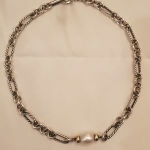 David Yurman pearl necklace
